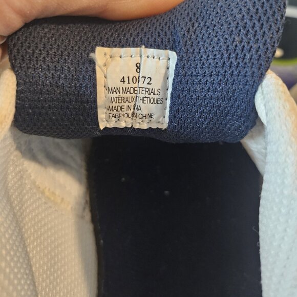 Everlast Harris Men’s White/Navy Athletic Shoes - Size 8 - Picture 7 of 9